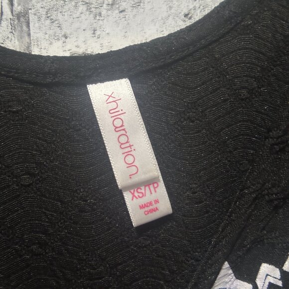 EUC Xhilaration Black & White Bodycon Dress Size XS - Picture 8 of 12